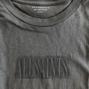 All Saints Grey T-shirt